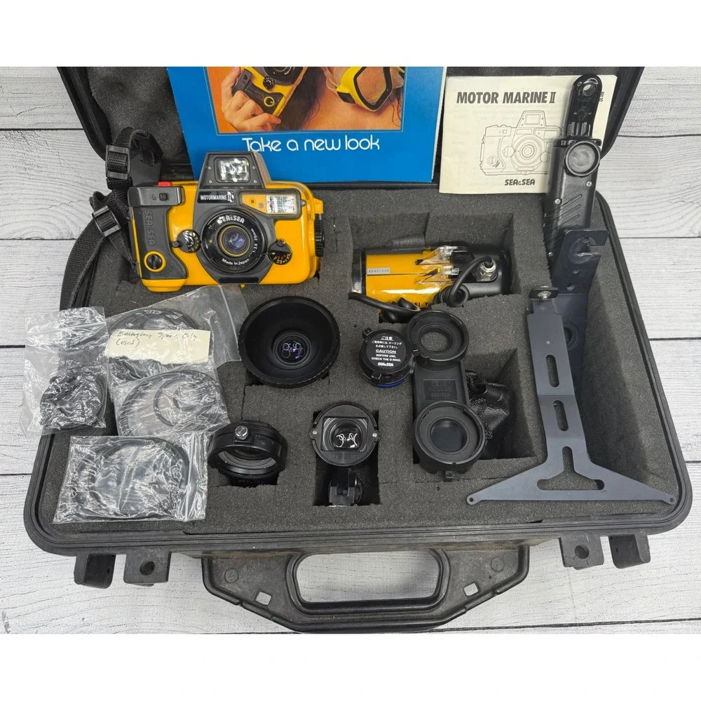 Sea & Sea Motor Marine‎ II Underwater Camera Sub 40 TTL Pelican Case